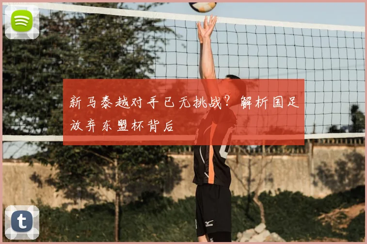 新马泰越对手已无挑战？解析国足放弃东盟杯背后